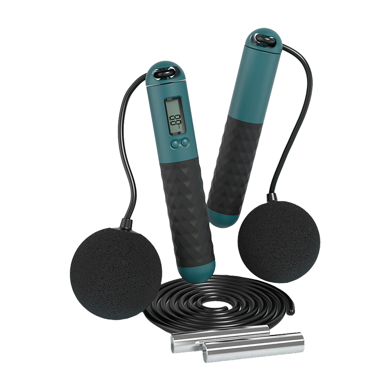 TS-21 Elektronisches Zähl-Springseil mit 30 mm Durchmesser